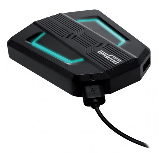 Amstrad SWITCH007 Convertisseur plug & play clavier, souris & casques pour consoles: PS3/4 - XBOX 360/ONE/S/X - SWITCH