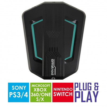 Amstrad SWITCH007 Convertisseur plug & play clavier, souris & casques pour consoles: PS3/4 - XBOX 360/ONE - SWITCH
