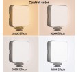 W64 Kit d'éclairage de vidéoconférence avec trépied - Autonome sur batterie - Couleur du blanc ajustable - Ajustable 38cm à 1m