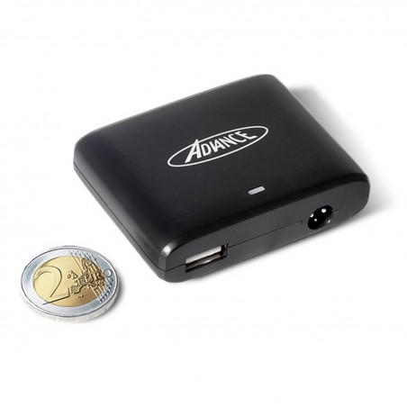 ADVANCE CHG-C090 Chargeur universel prise allume-cigare 90W 3 en 1 pour Ordinateur Portable / Tablette / Smartphone