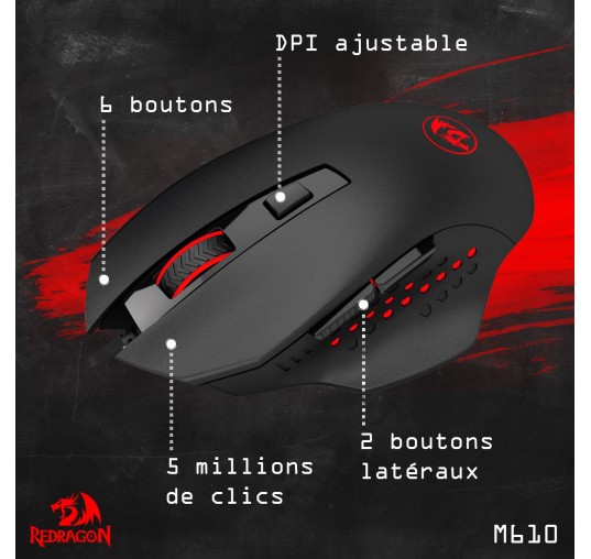 Souris Redragon GAINER