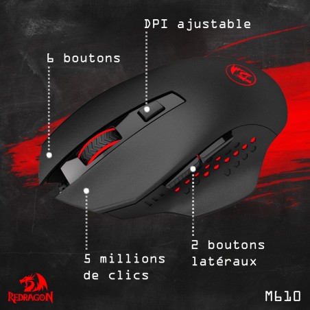 Souris Redragon GAINER