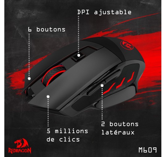 Souris Redragon PHASER