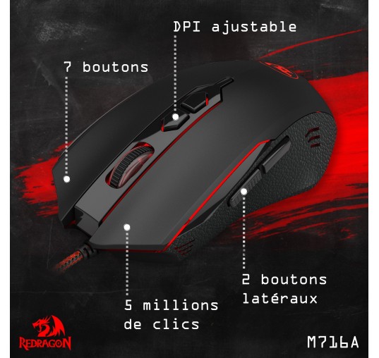 Souris Redragon INQUISITOR2