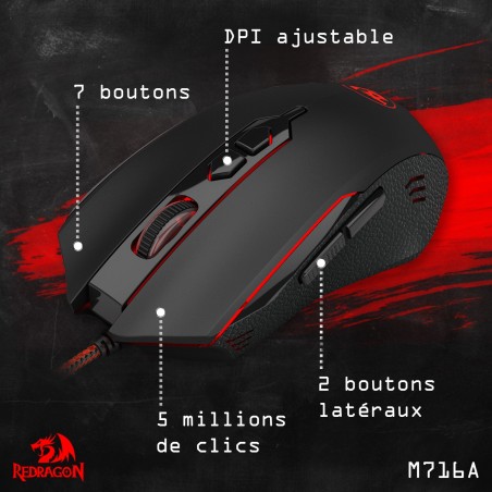 Souris Redragon INQUISITOR2