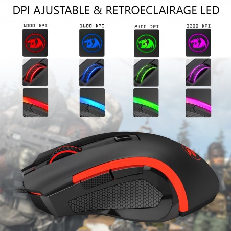 Souris Redragon NOTHOSAUR