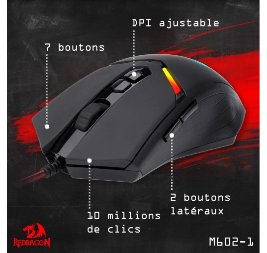Souris Redragon NEMEANLION2