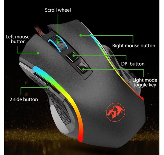 Souris Redragon GRIFFIN