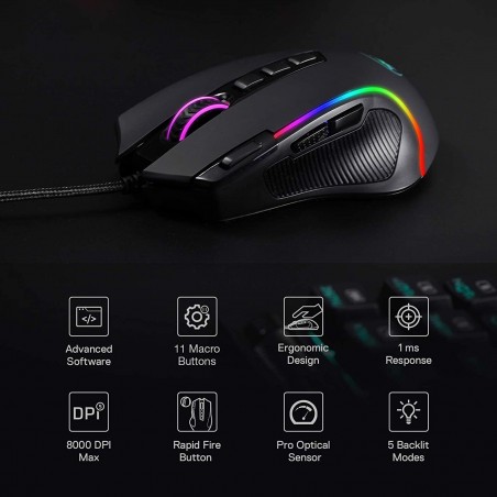 Souris Redragon PREDATOR