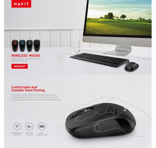 Souris HAVIT MS626GT