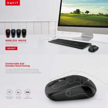 Souris HAVIT MS626GT
