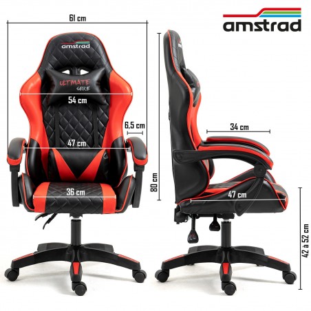 Pack ULTIMATE-RED & DESK120Z-RED