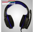 Casque AMSTRAD H555-BLEU