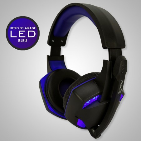 Casque AMSTRAD H555-BLEU