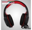 Casque AMSTRAD H555-ROUGE