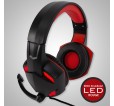 Casque AMSTRAD H555-ROUGE