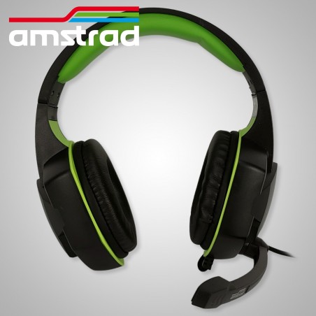 Casque AMSTRAD H555-VERT