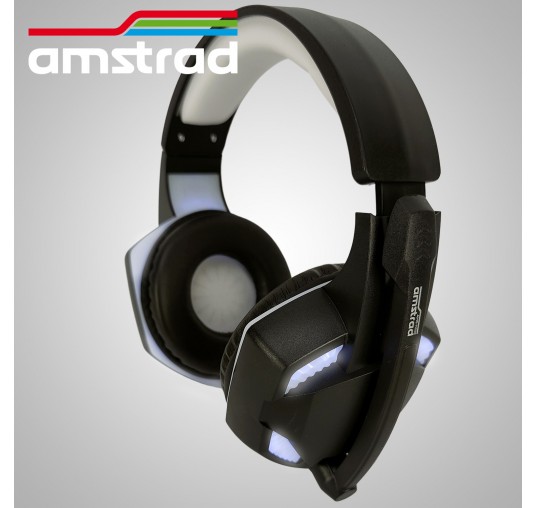 Casque AMSTRAD H555-BLANC