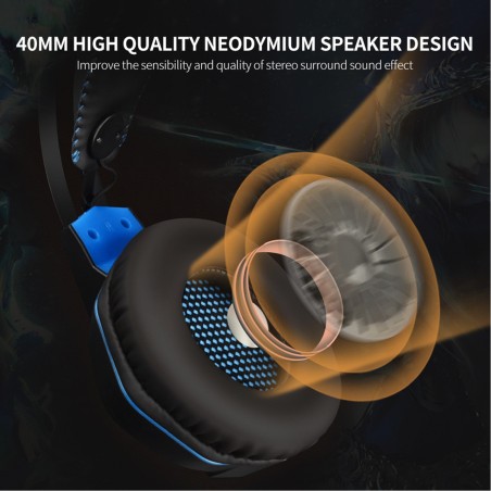 Casque OVLENG OV-P20-BLUE