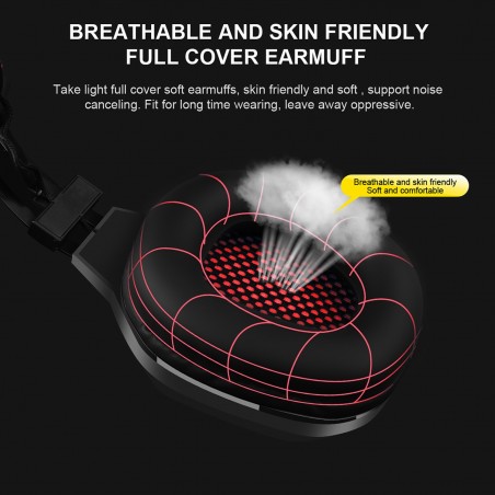 Casque OVLENG GT64-RED