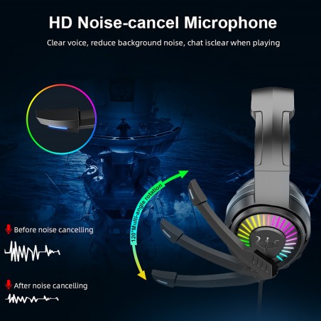 Casque OVLENG GT67-BLACK