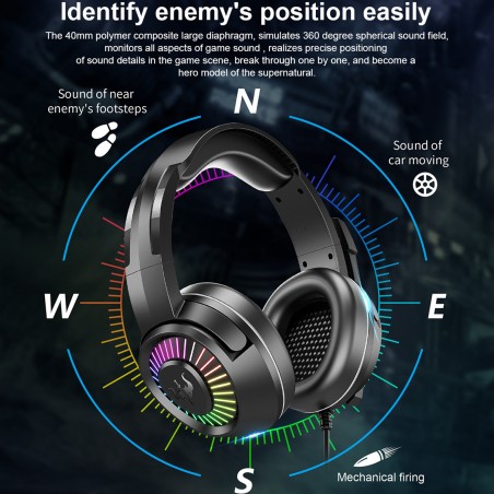 Casque OVLENG GT67-BLACK